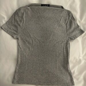 J. Crew Heather boatneck tee